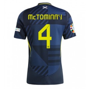 Skotsko Scott McTominay #4 Domácí Dres ME 2024 Krátký Rukáv